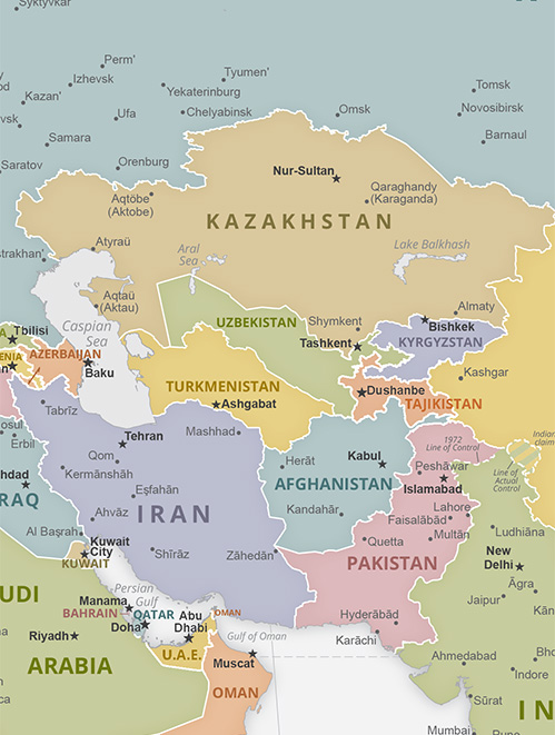 Central Asia 